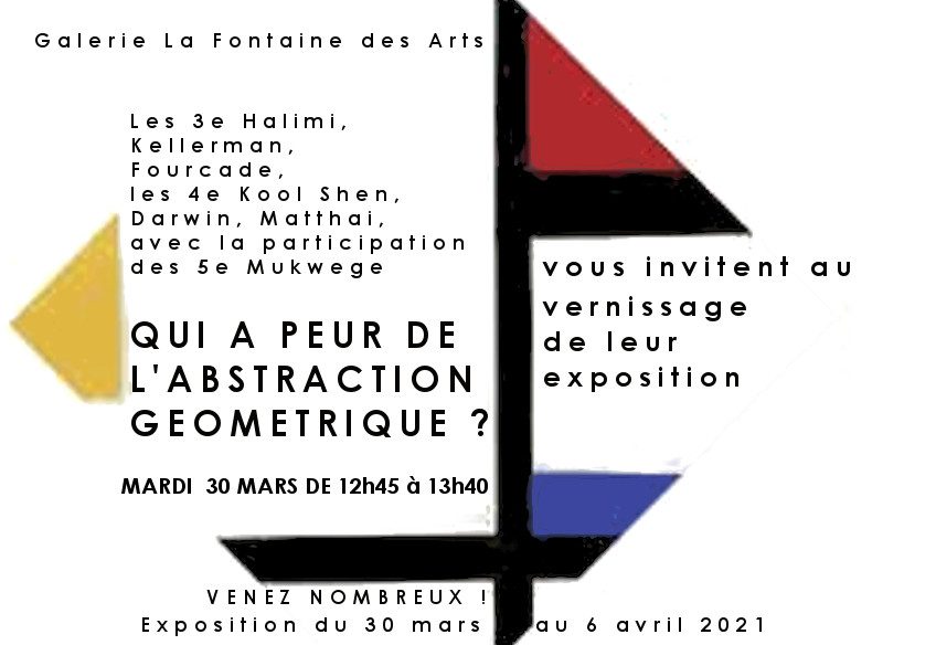 Exposition OUVERTE A TOUS « Qui a peur de l’abstraction géométrique ? »